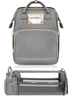 HOTBEST 3-in-1 Diaper Bag Backpack